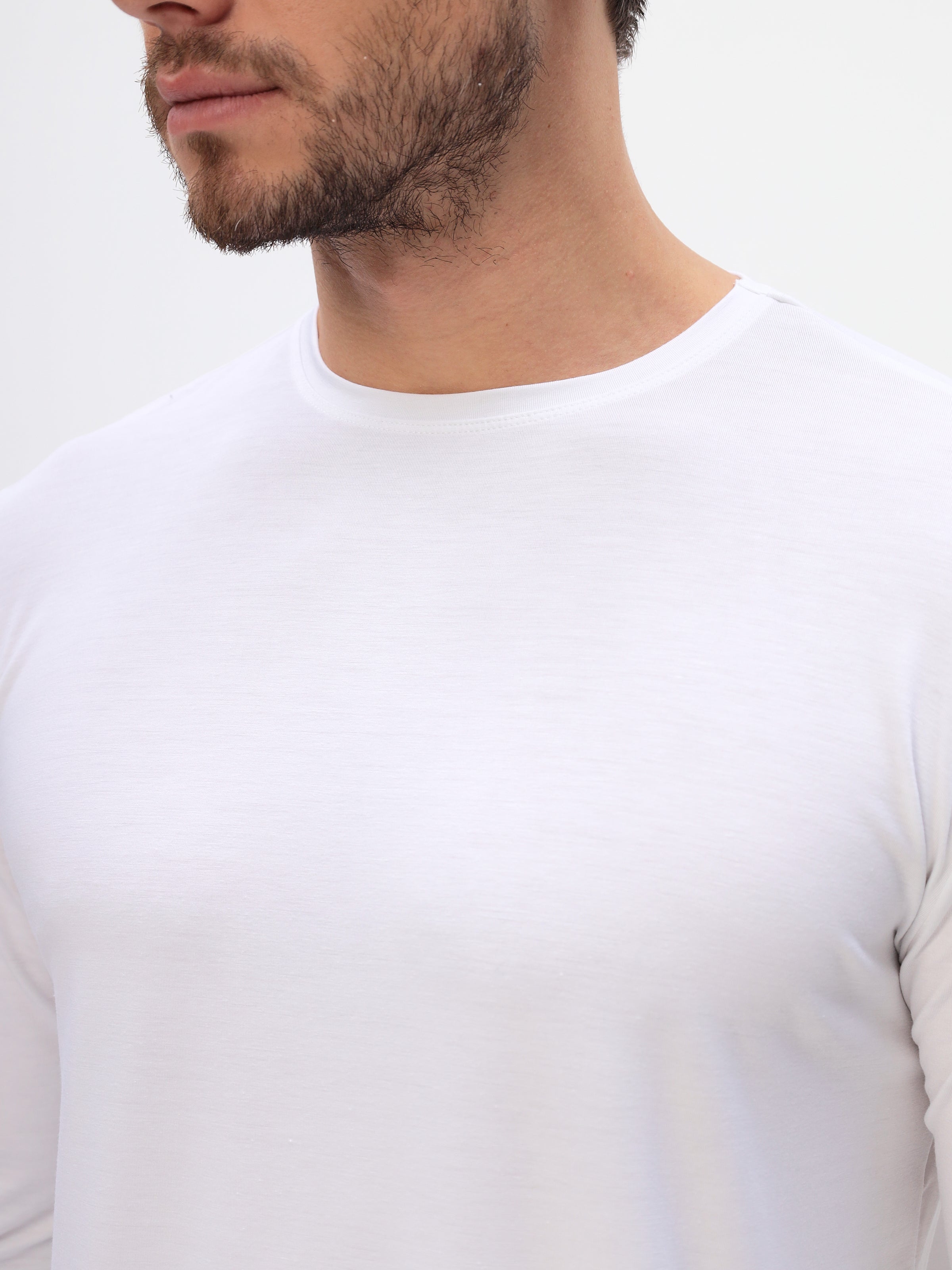 Herren Langarmshirt aus hochwertiger Bambusviskose