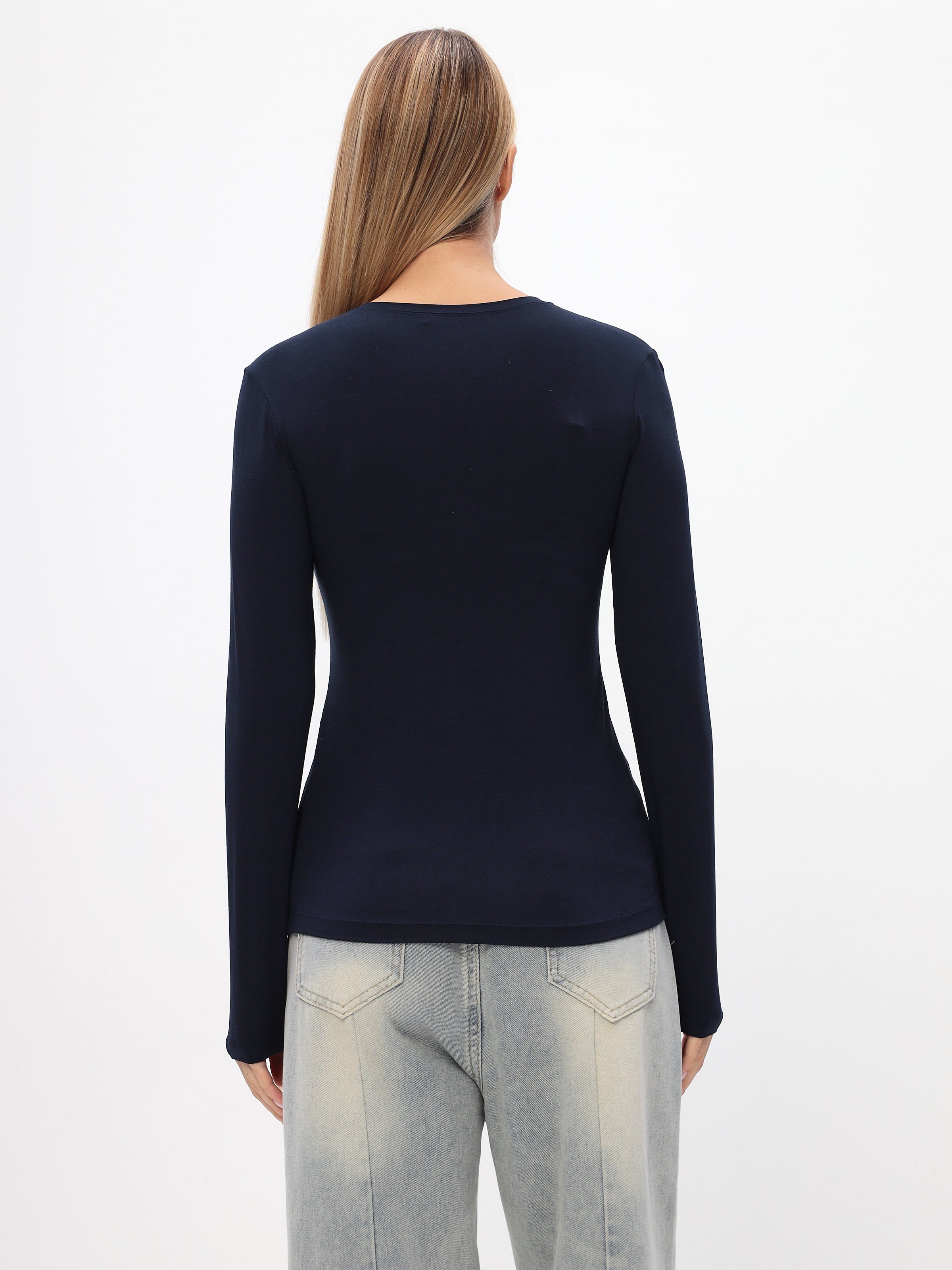 Damen Langarmshirt aus hochwertiger Bambusviskose