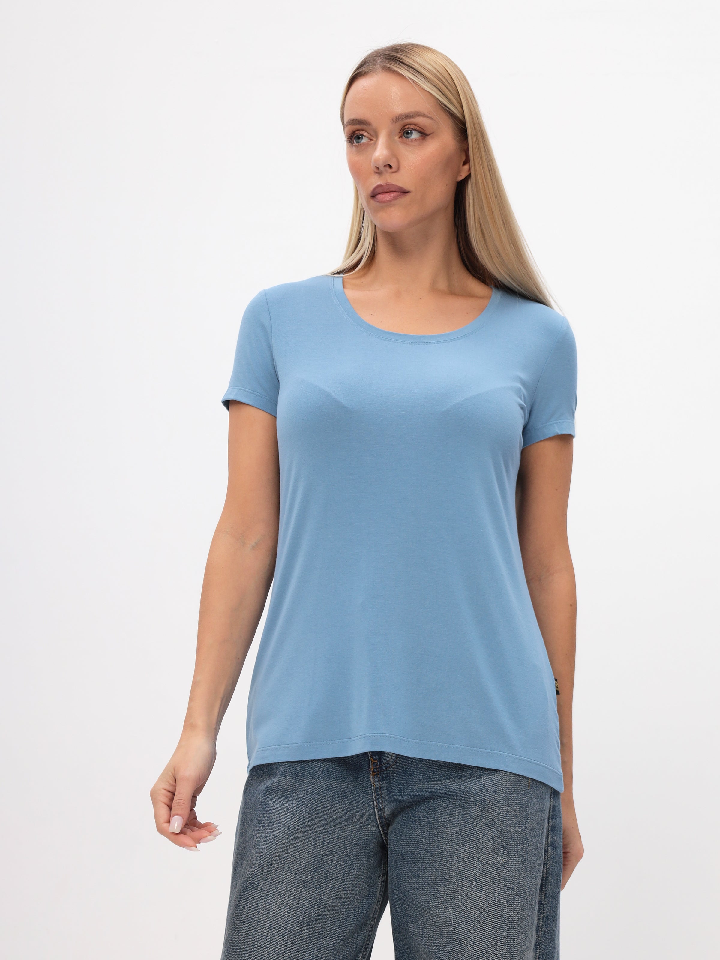 Damen T-shirt aus hochwertiger Bambusviskose
