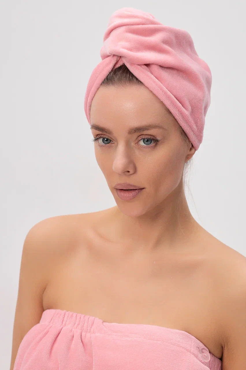 Schnelltrocknender Haar-Turban