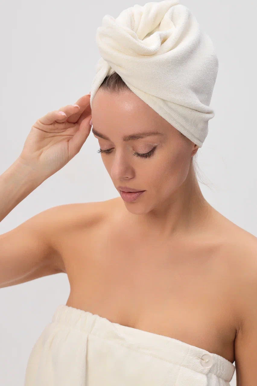 Schnelltrocknender Haar-Turban