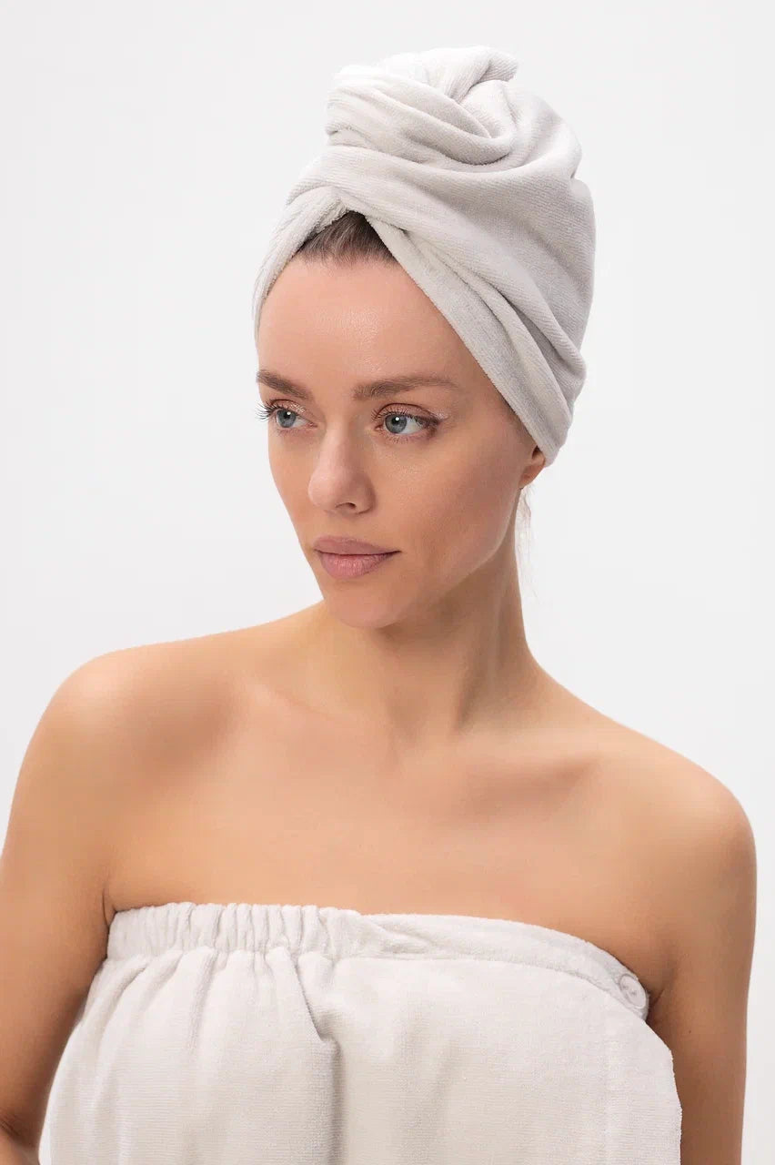 Schnelltrocknender Haar-Turban