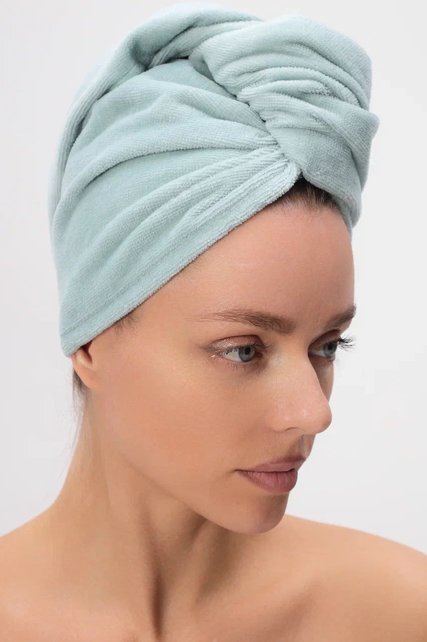 Schnelltrocknender Haar-Turban