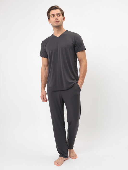 Herren Pyjama Set aus Bambusviskose