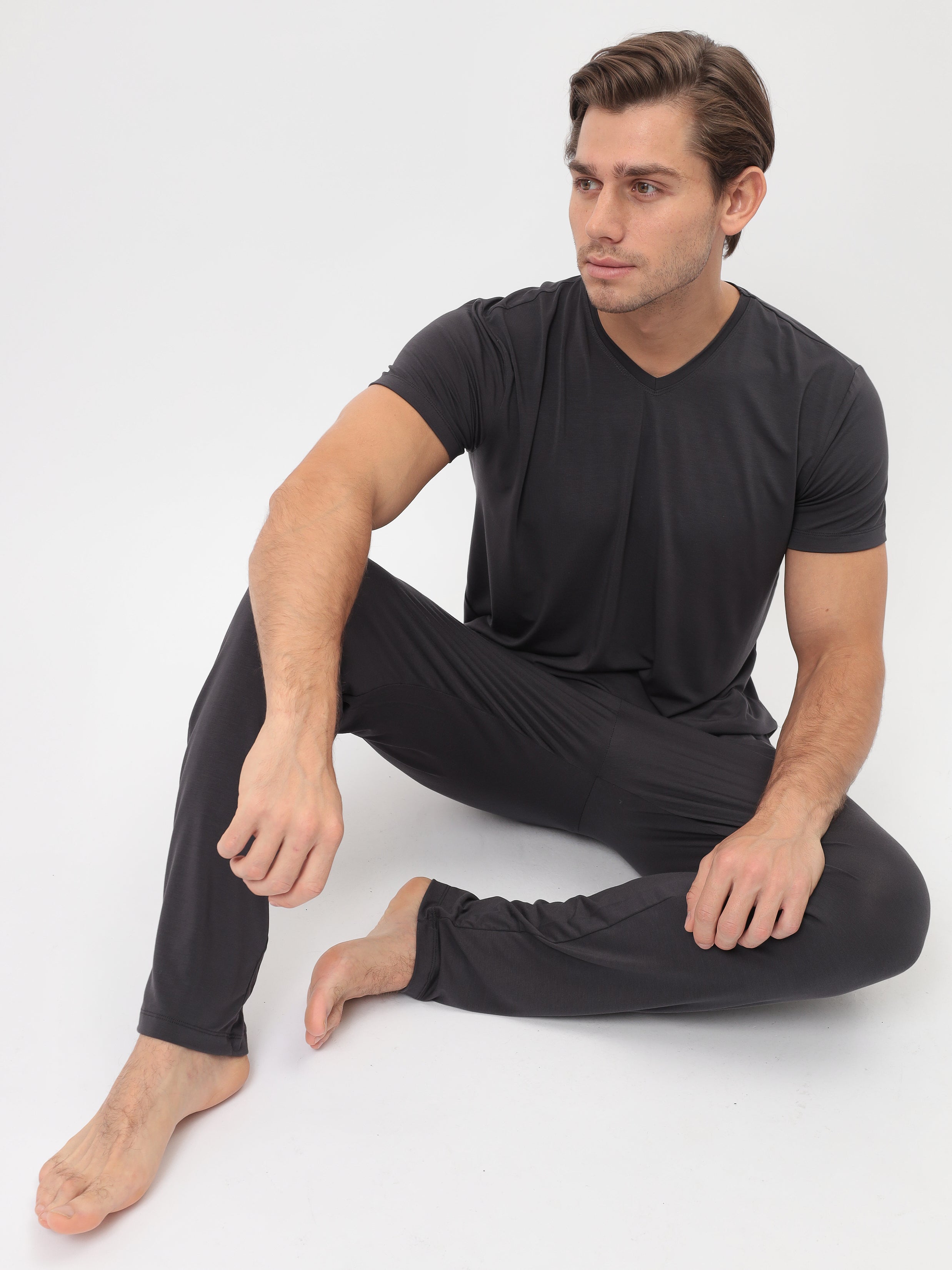 Herren Pyjama Set aus Bambusviskose