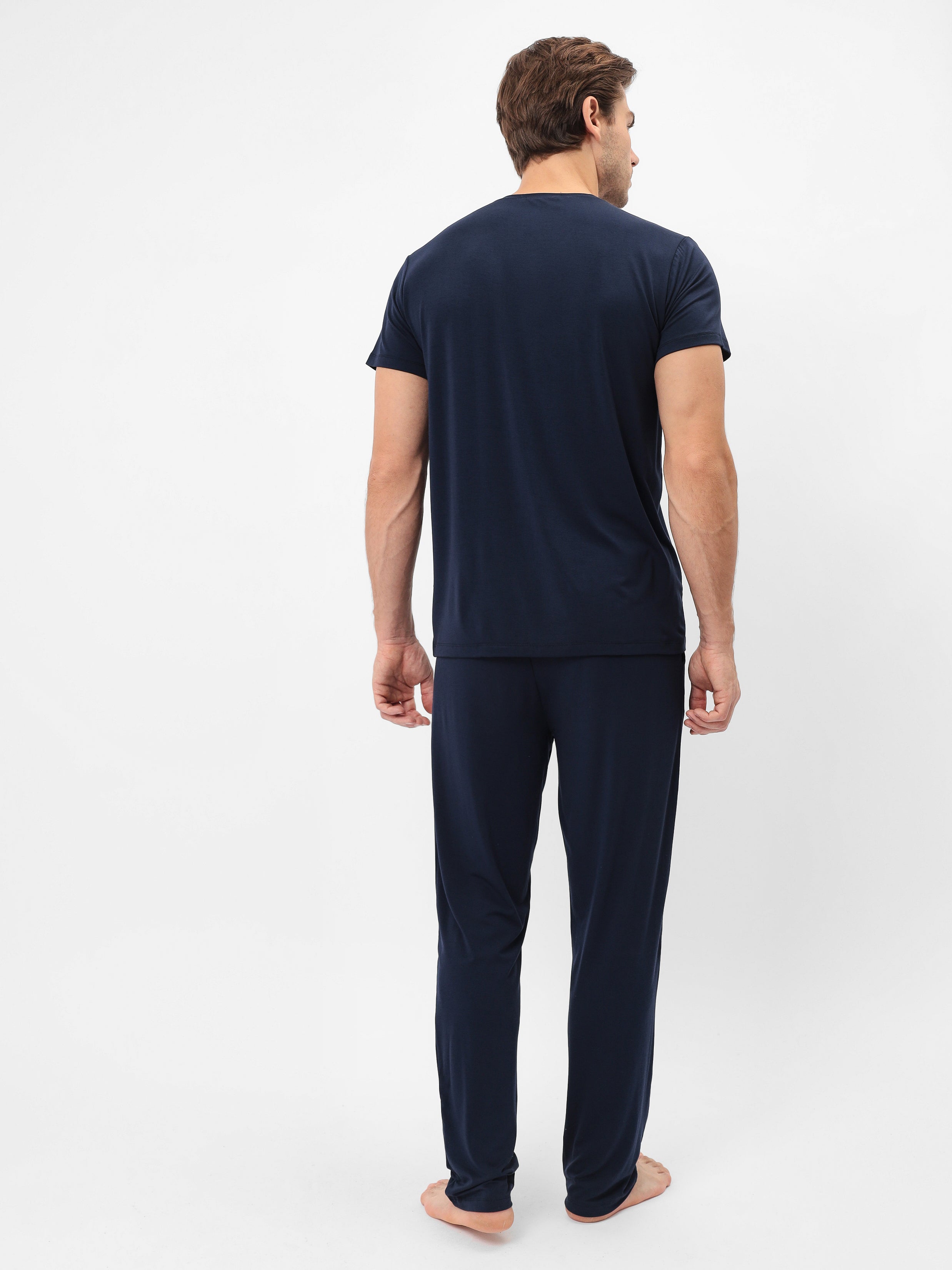 Herren Pyjama Set aus Bambusviskose