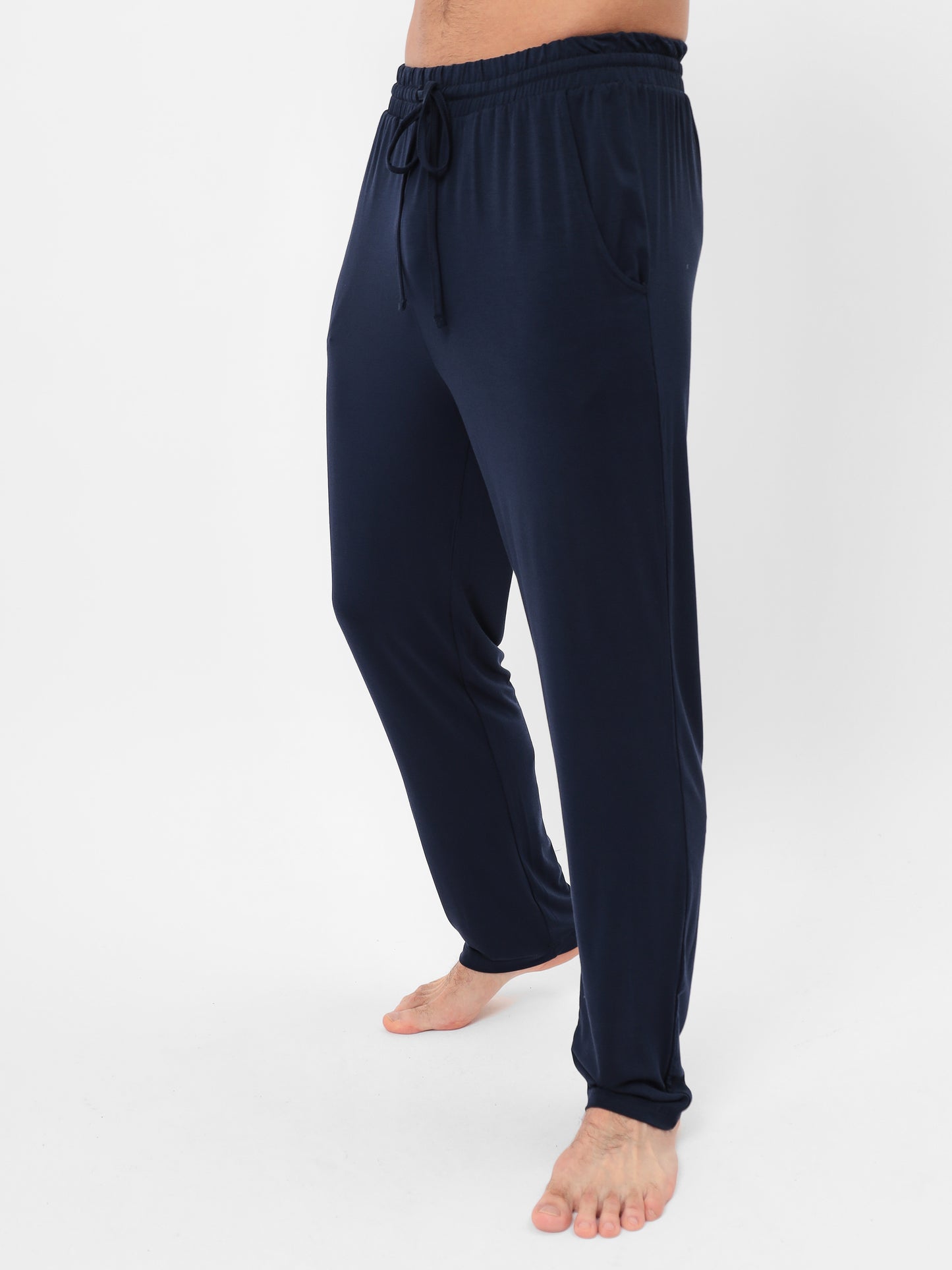 2teiliger Herren Pyjama Set mit Hose LMS-6236 Marinenblau