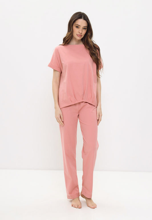 Damen Pyjama Set aus hochwertiger Baumwolle