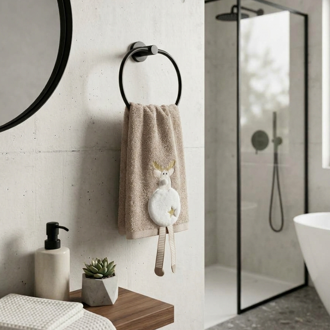 Serviette haut de gamme - polyvalente, durable, absorbante et à séchage rapide - 100 % coton (70 x 140 cm) 