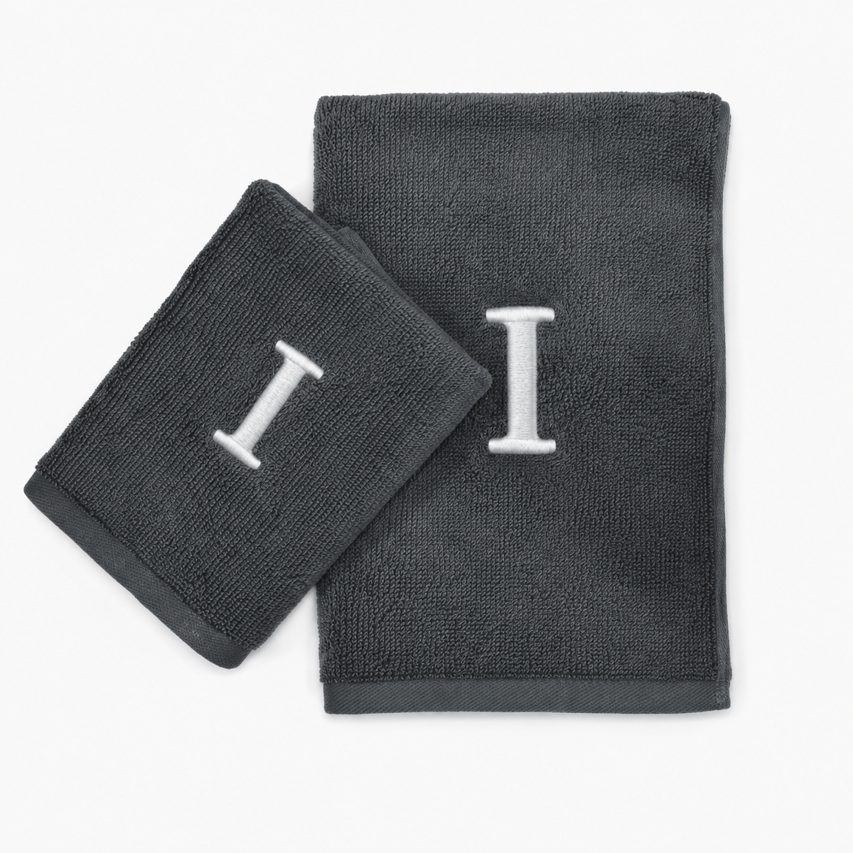 Premium Buchstaben-Handtuch aus 100% Baumwolle – 6642