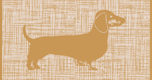 Premium Badetuch -  Mit edlem Dachshund Design - Vielseitig, Nachhaltig, Saugstark & Schnelltrocknend - 100% Baumwolle