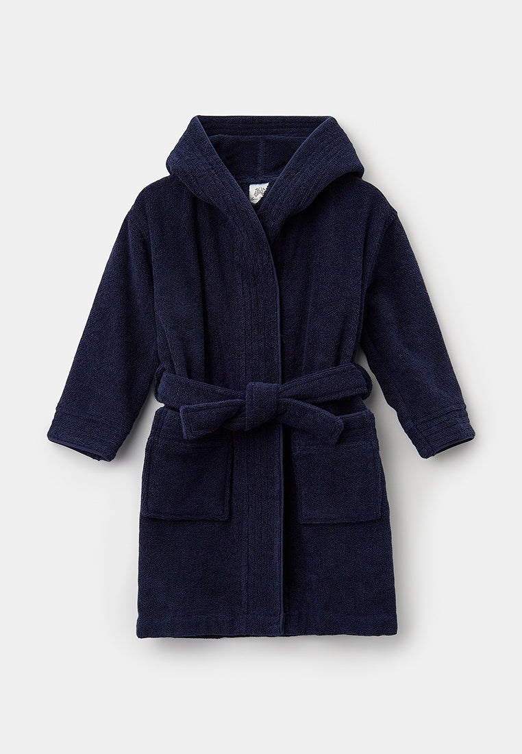 Children's terry cloth hooded bathrobe (3/4 - 11/12 years)