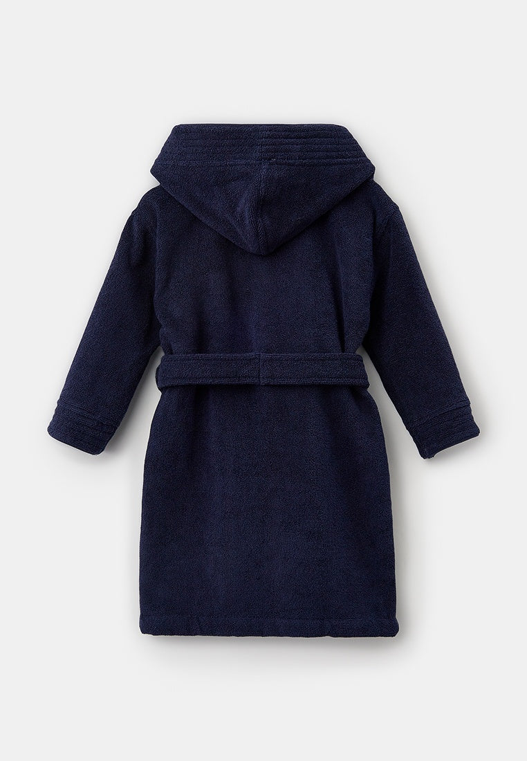 Children's terry cloth hooded bathrobe (3/4 - 11/12 years)