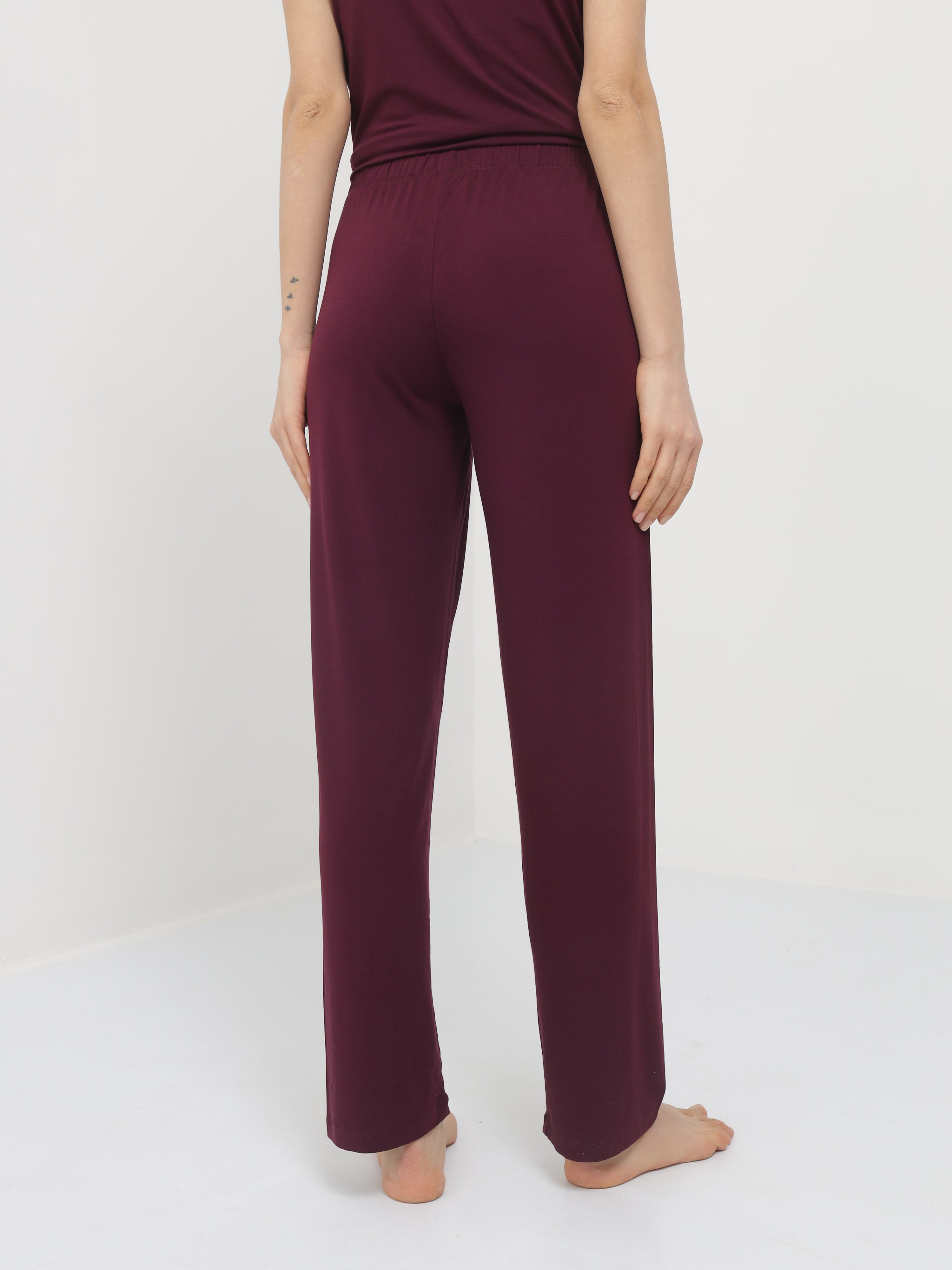 Damen Pyjama Hose aus Bambusviskose