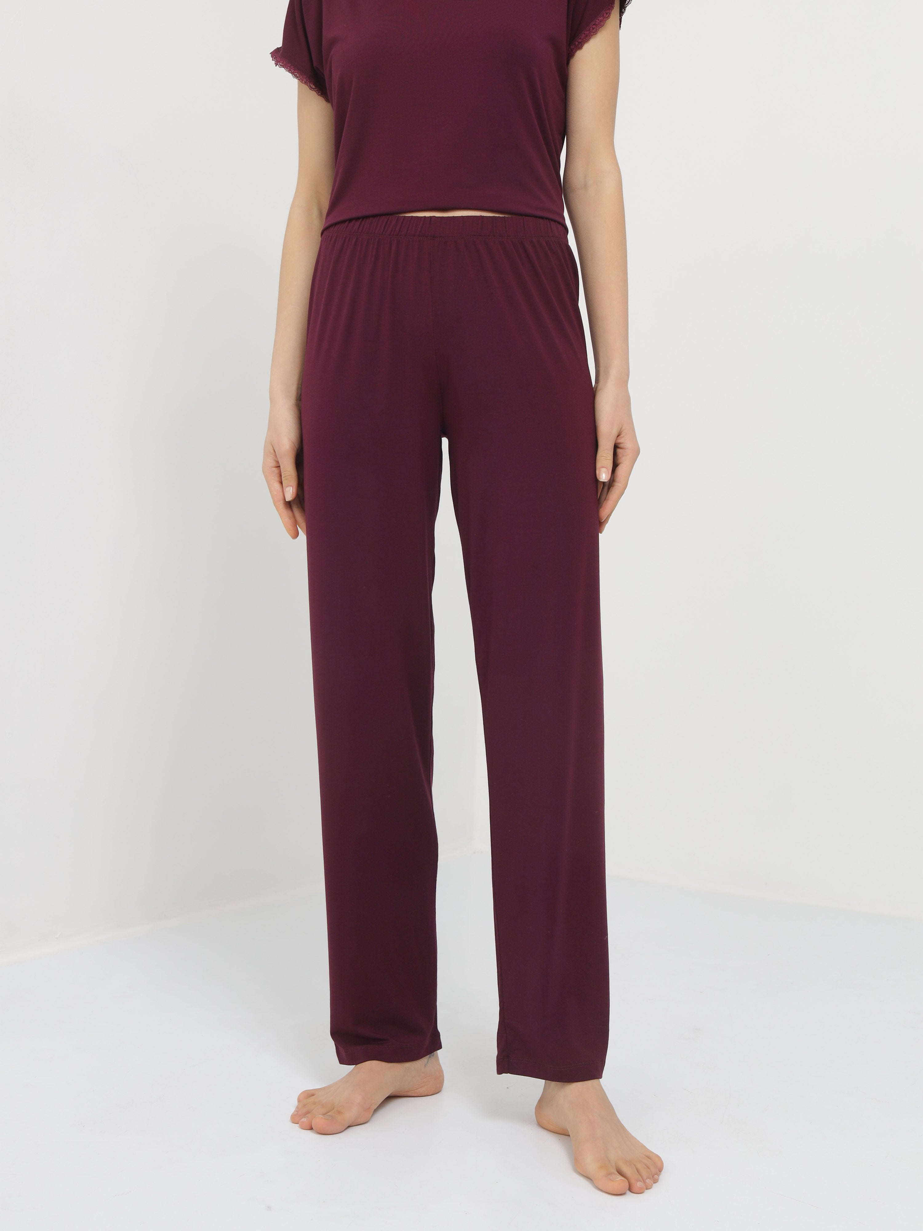 Damen Pyjama Hose aus Bambusviskose