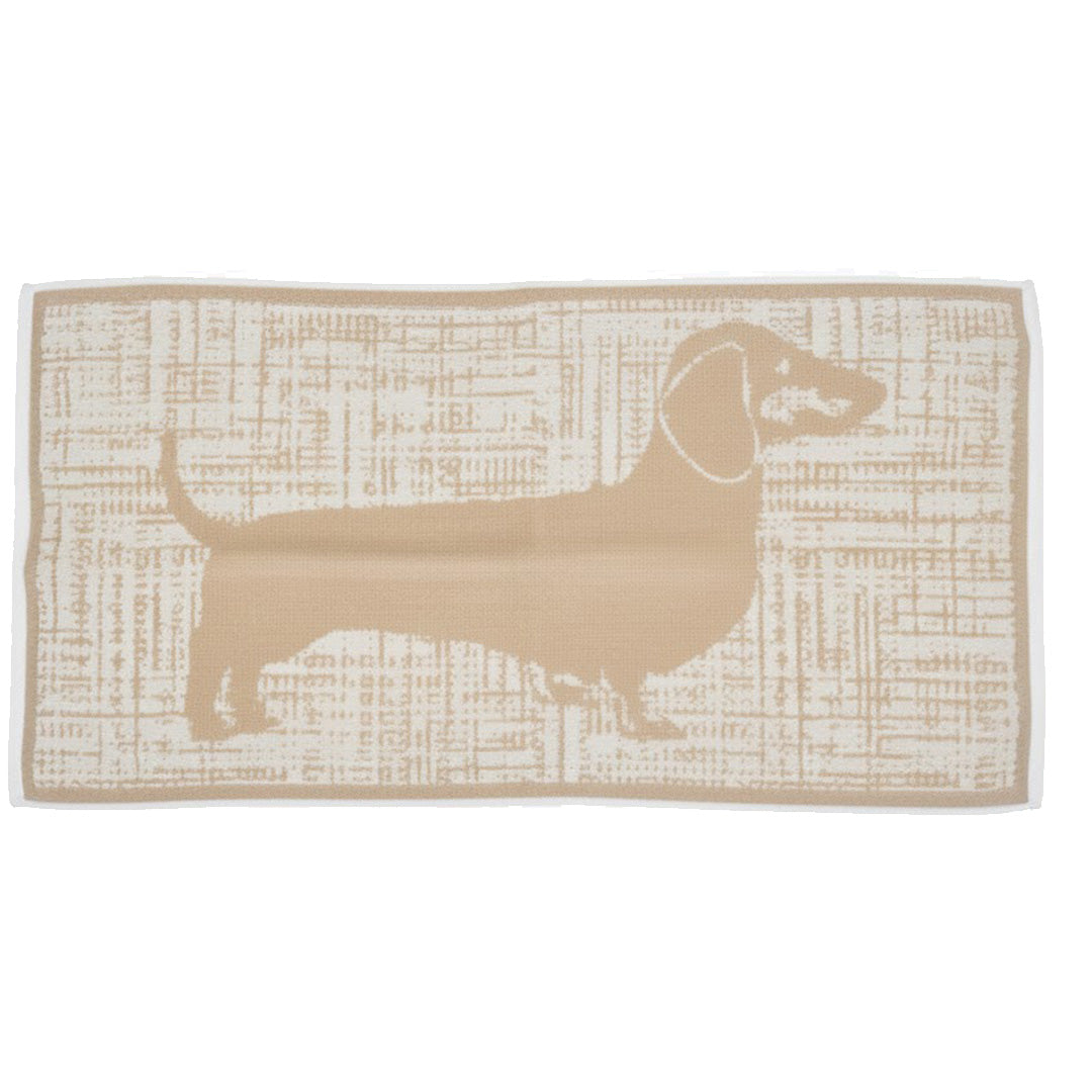 Premium Handtuch -  Mit edlem Dachshund Design - 50x100cm