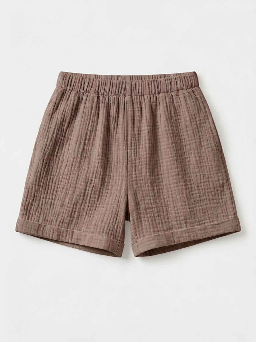 Women's summer and leisure fashion - trousers made of casual muslin 